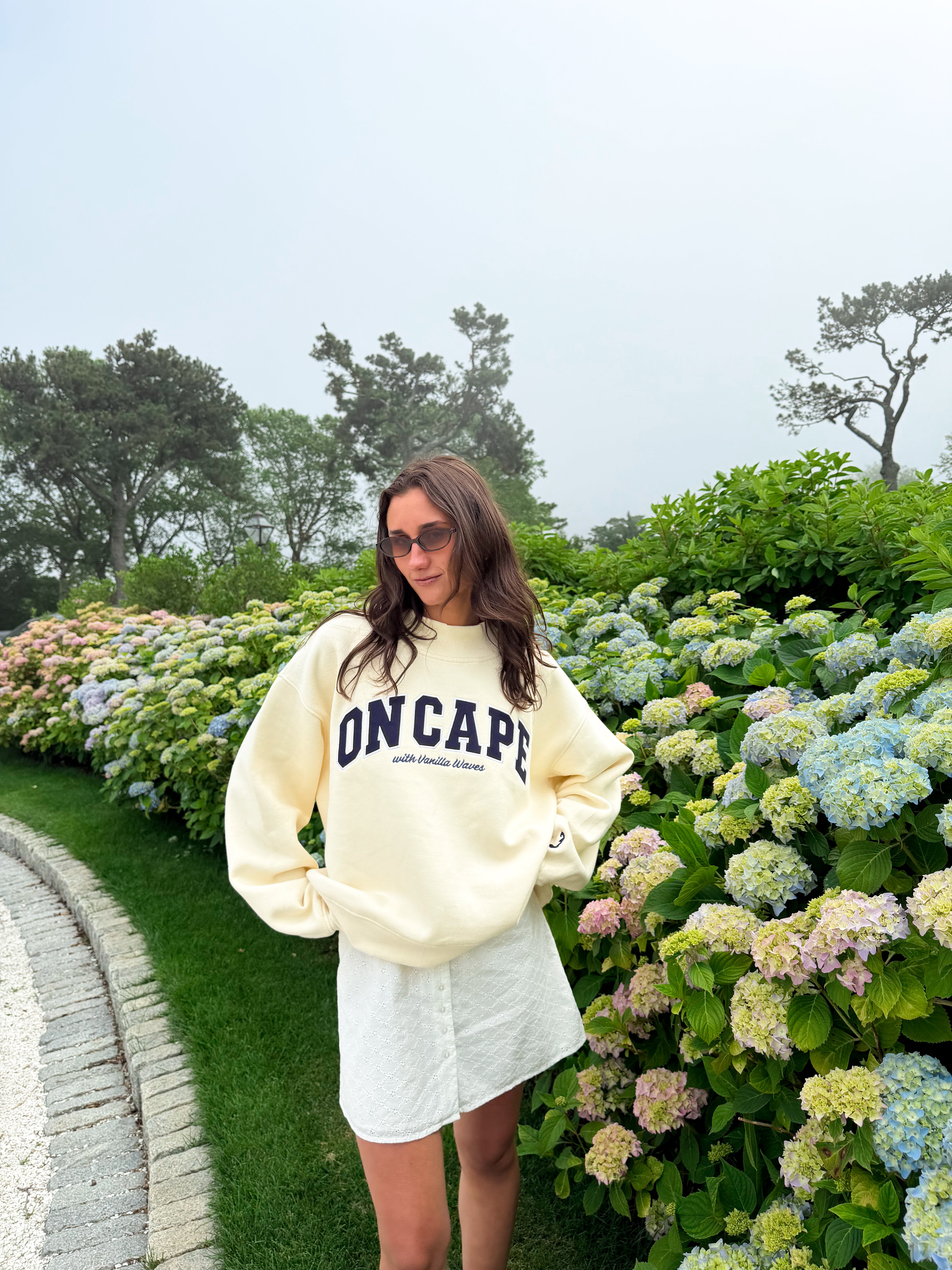 On Cape Mockneck- Butter Yellow