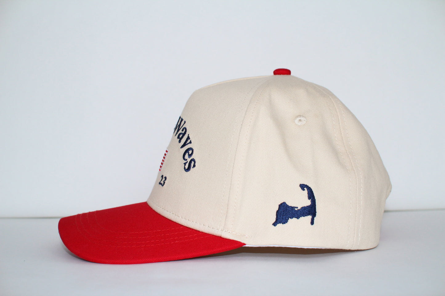 Vanilla Waves Classic Trucker Hat- Red