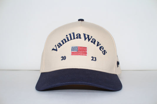 Vanilla Waves Classic Trucker Hat- Navy