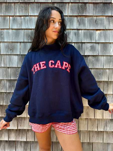 The Cape Mockneck- Navy – Vanilla Waves Lifestyle Store