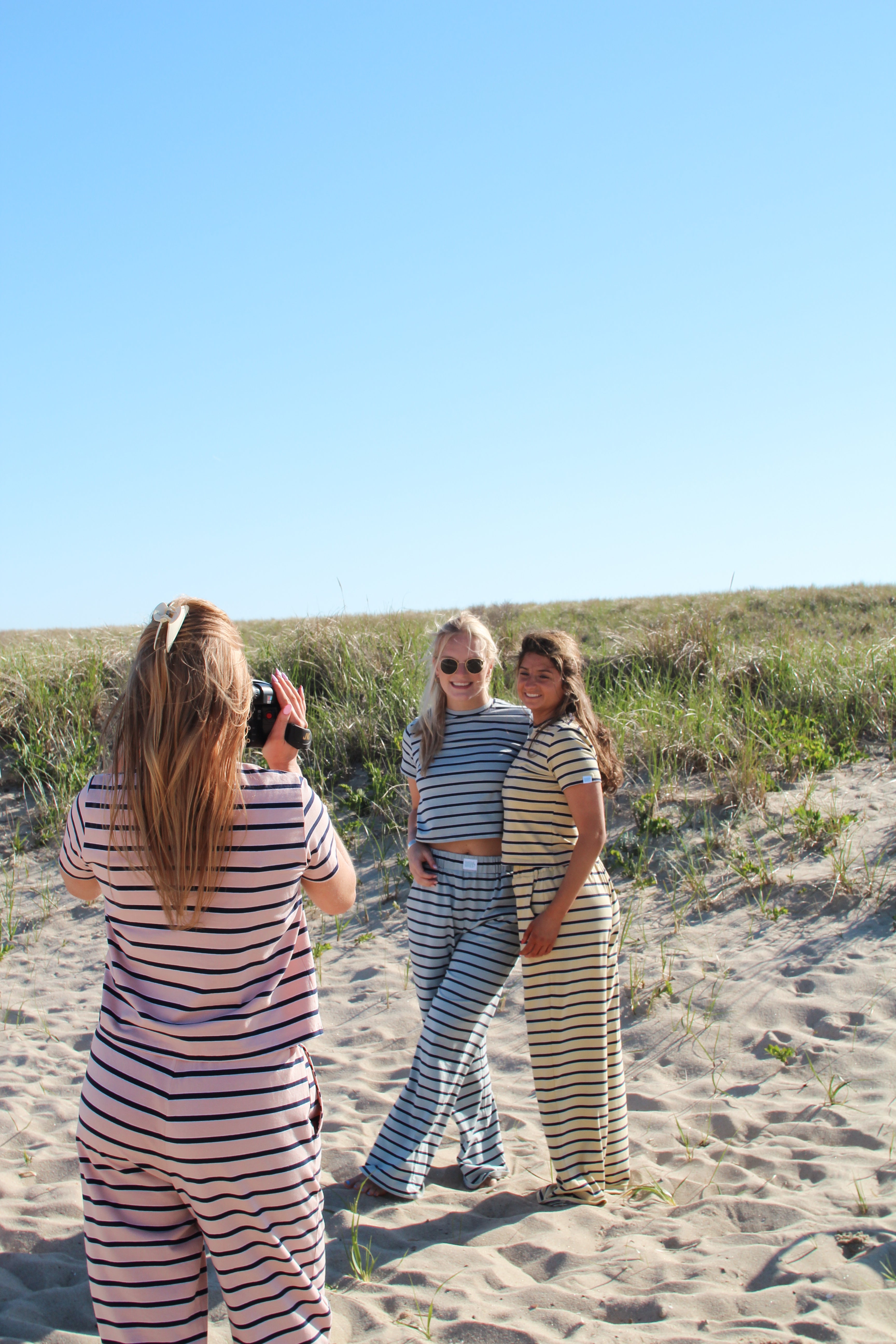 Cotton Striped Set- Vanilla Soft Serve