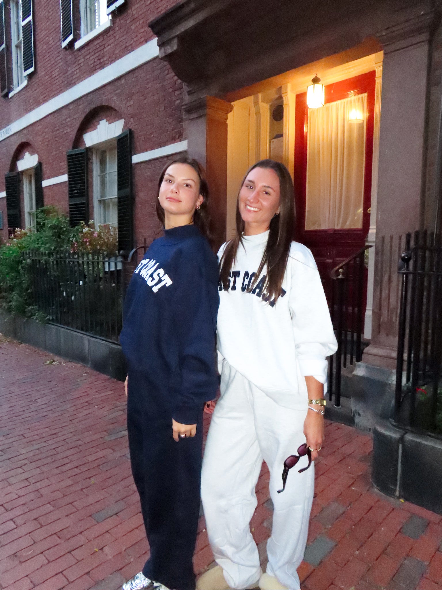 East Coast Vanilla Waves Sweatpants- Nantucket Navy