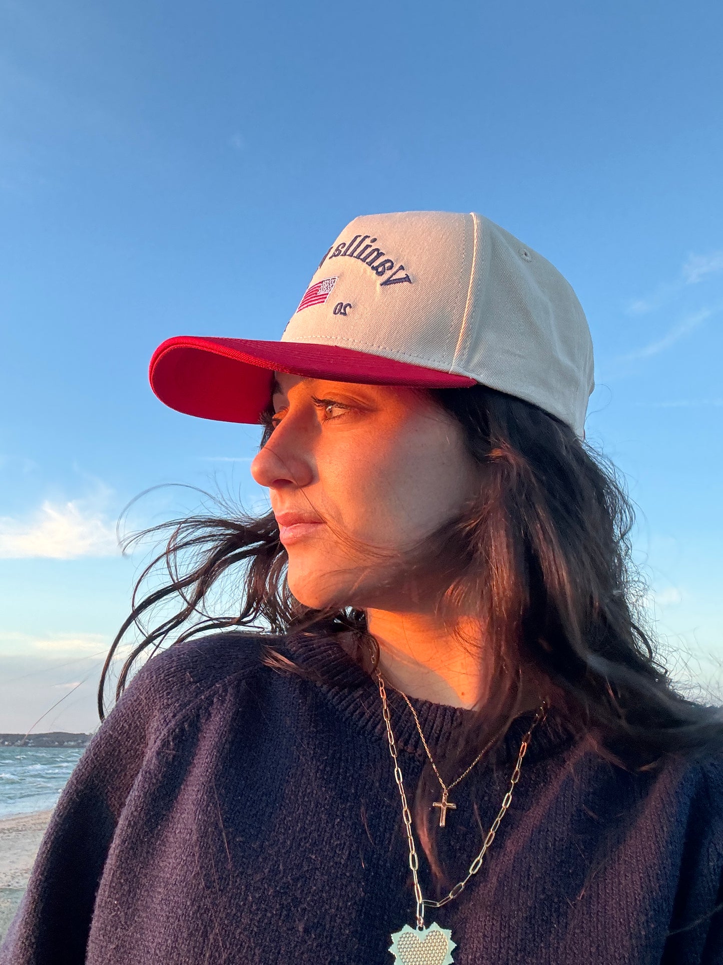 Vanilla Waves Classic Trucker Hat- Red