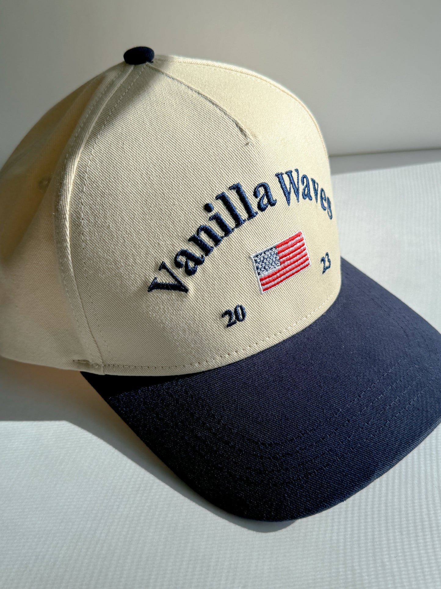 Vanilla Waves Classic Trucker Hat- Navy