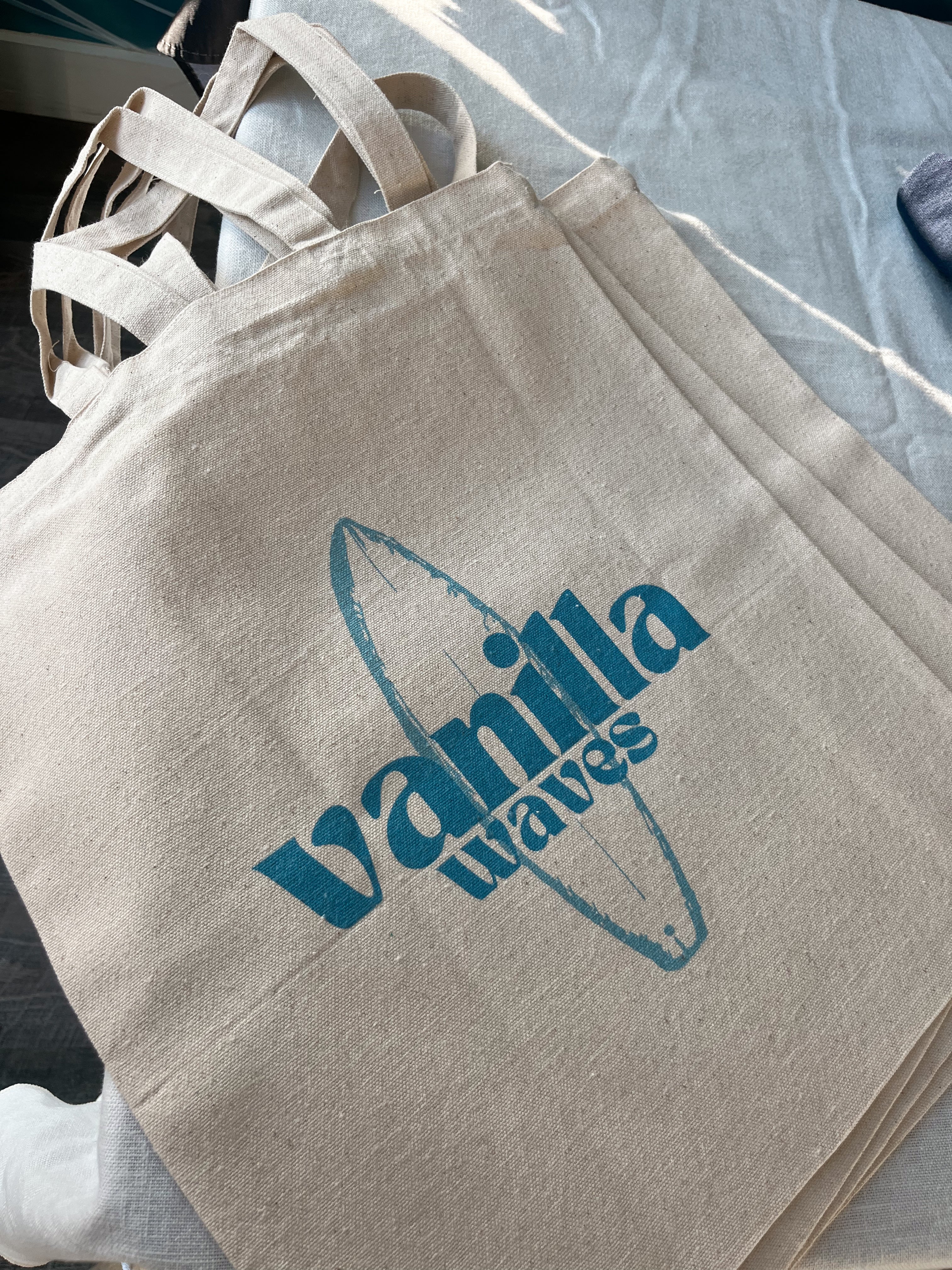 Locals Only Canvas Beach Tote