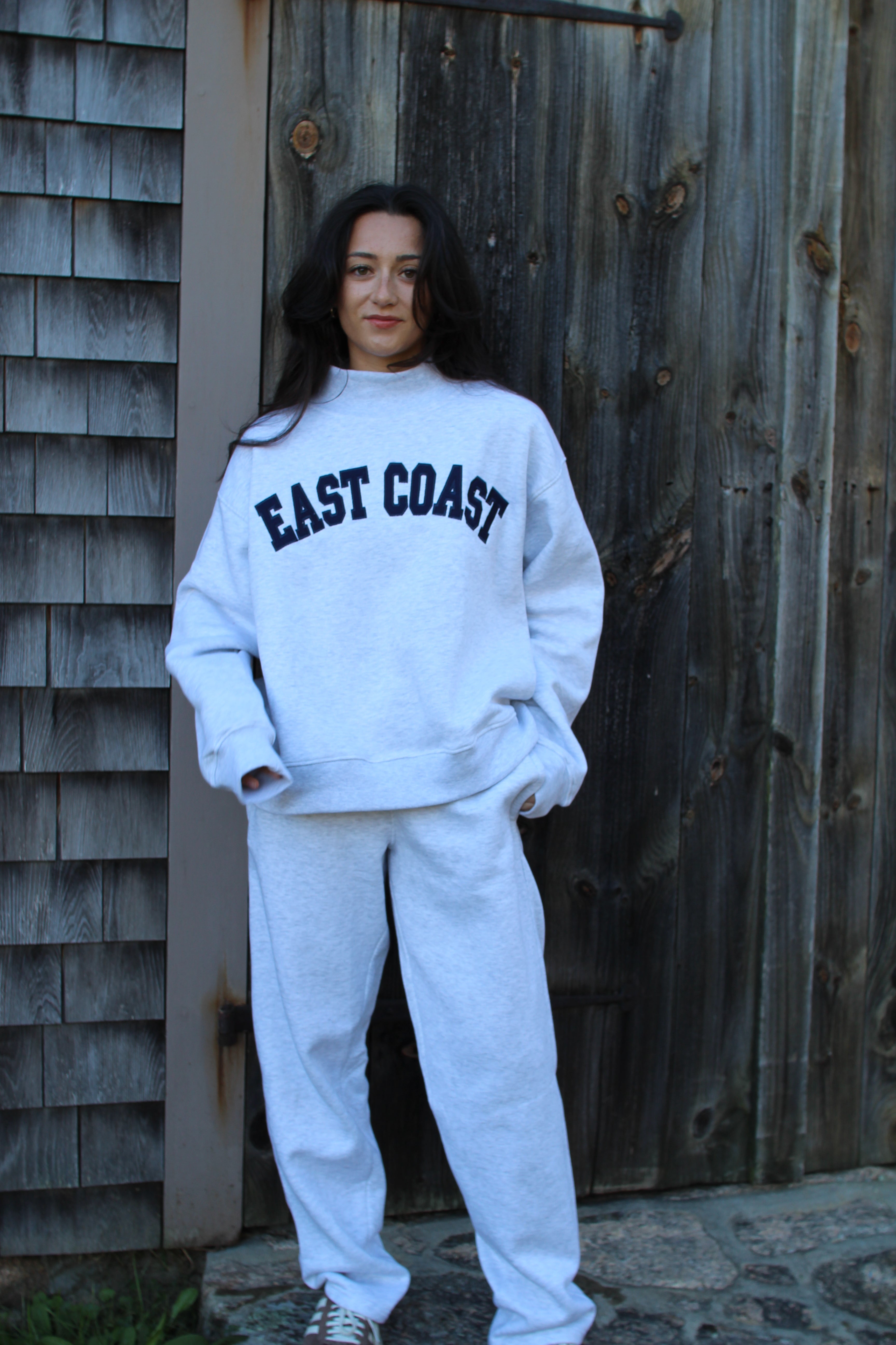 East Coast Mockneck- Coastal Fog (Ash Grey)